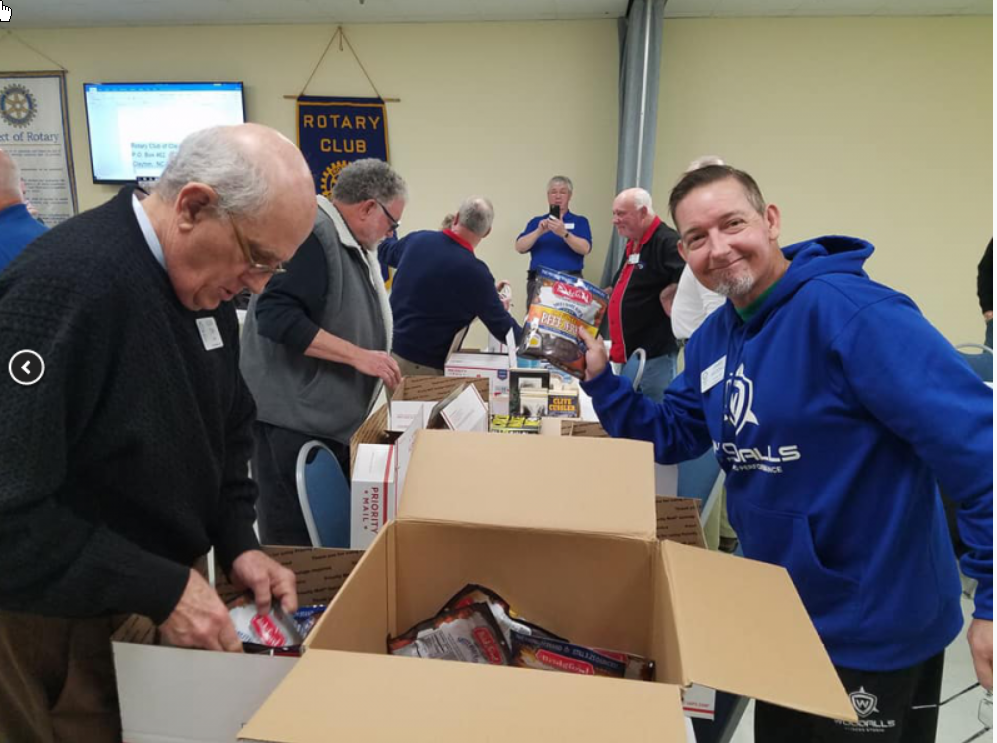 Packing the Adopt-A-Platoon boxes was a lot of fun!