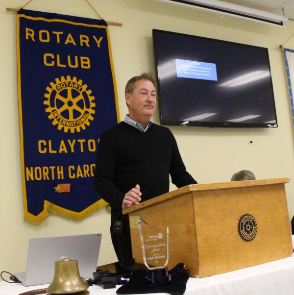 Mayor Jody McLeod’s Annual Visit to Clayton Rotary Club