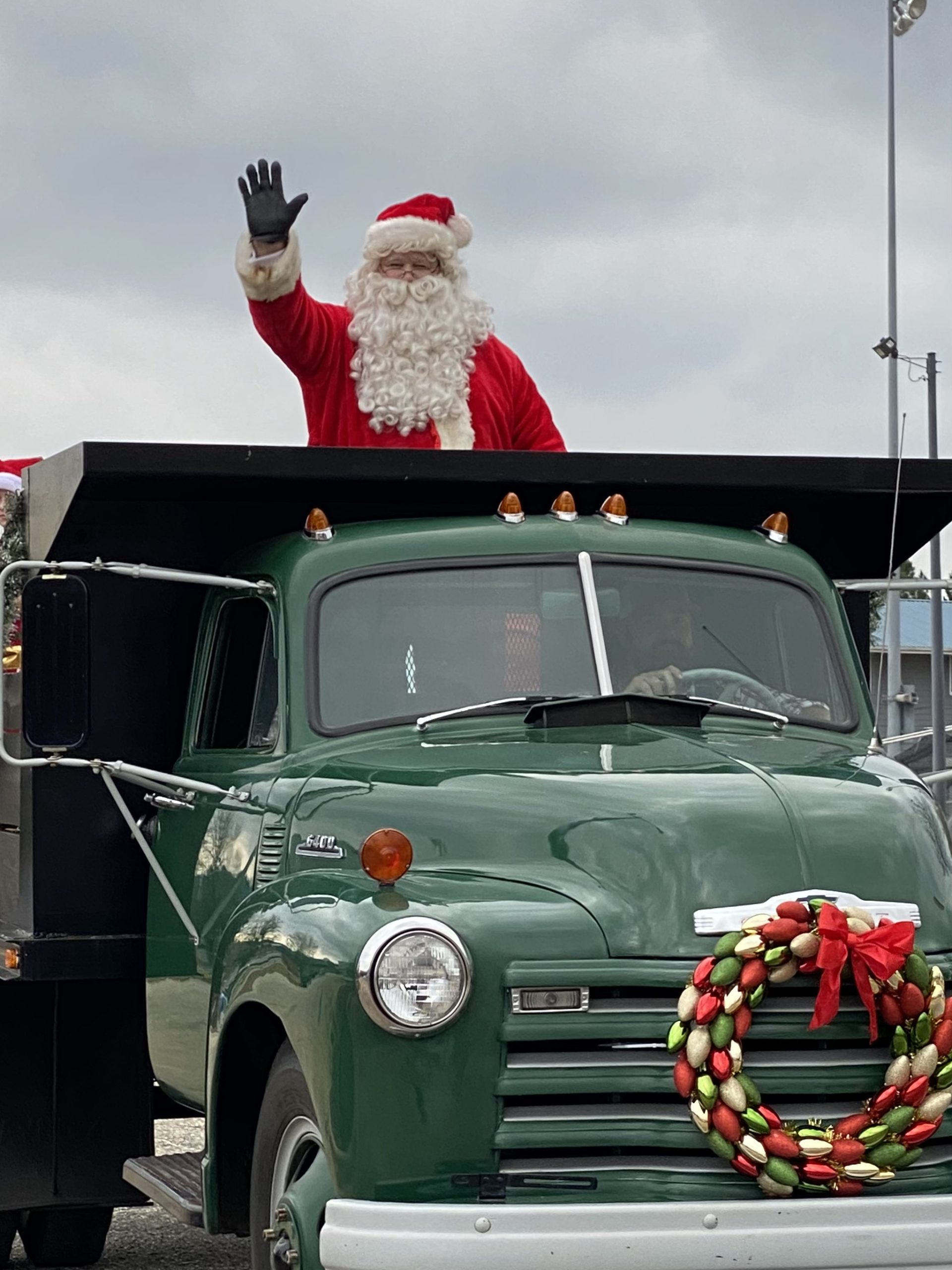 Santa made his appearance at the Clayton Christmas Parade 2021