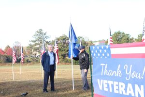 U.S. Air Force flag planting Veterans Day November 12, 2021