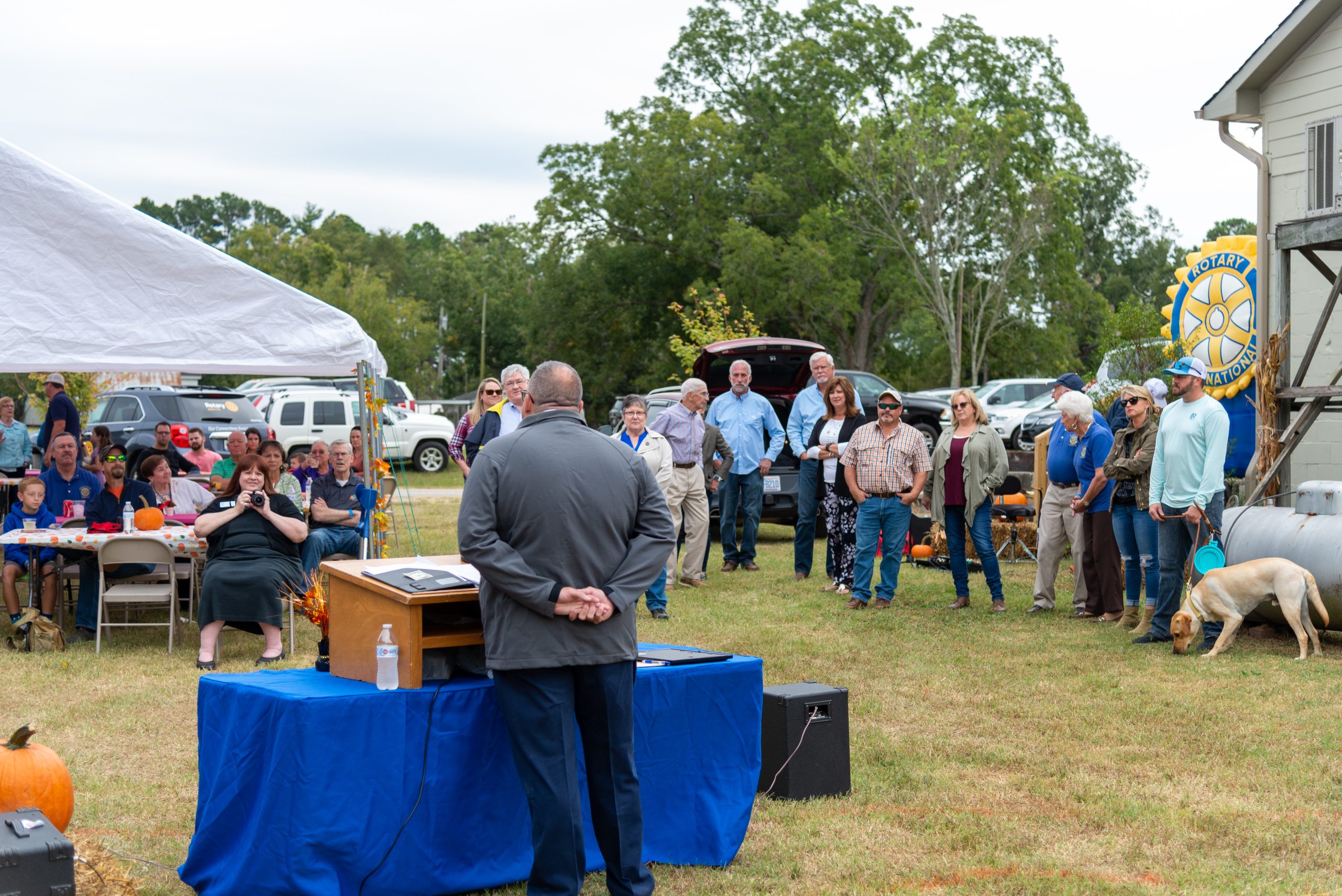 Clayton Rotary Park Groundbreaking Party - October 5, 2019