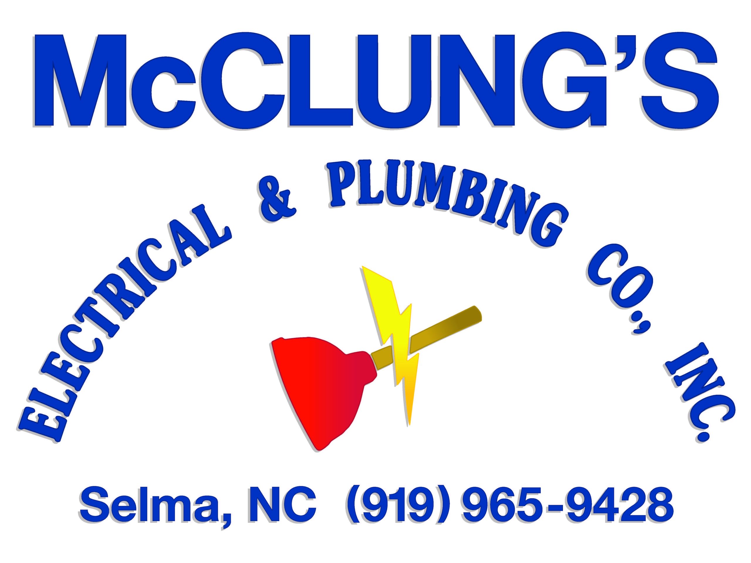 2022 Flags for Heroes Platinum Sponsor - McClung's Electrical & Plumbing Co., Inc.