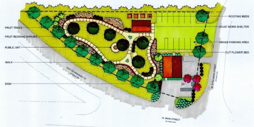 Clayton Rotary Park plan