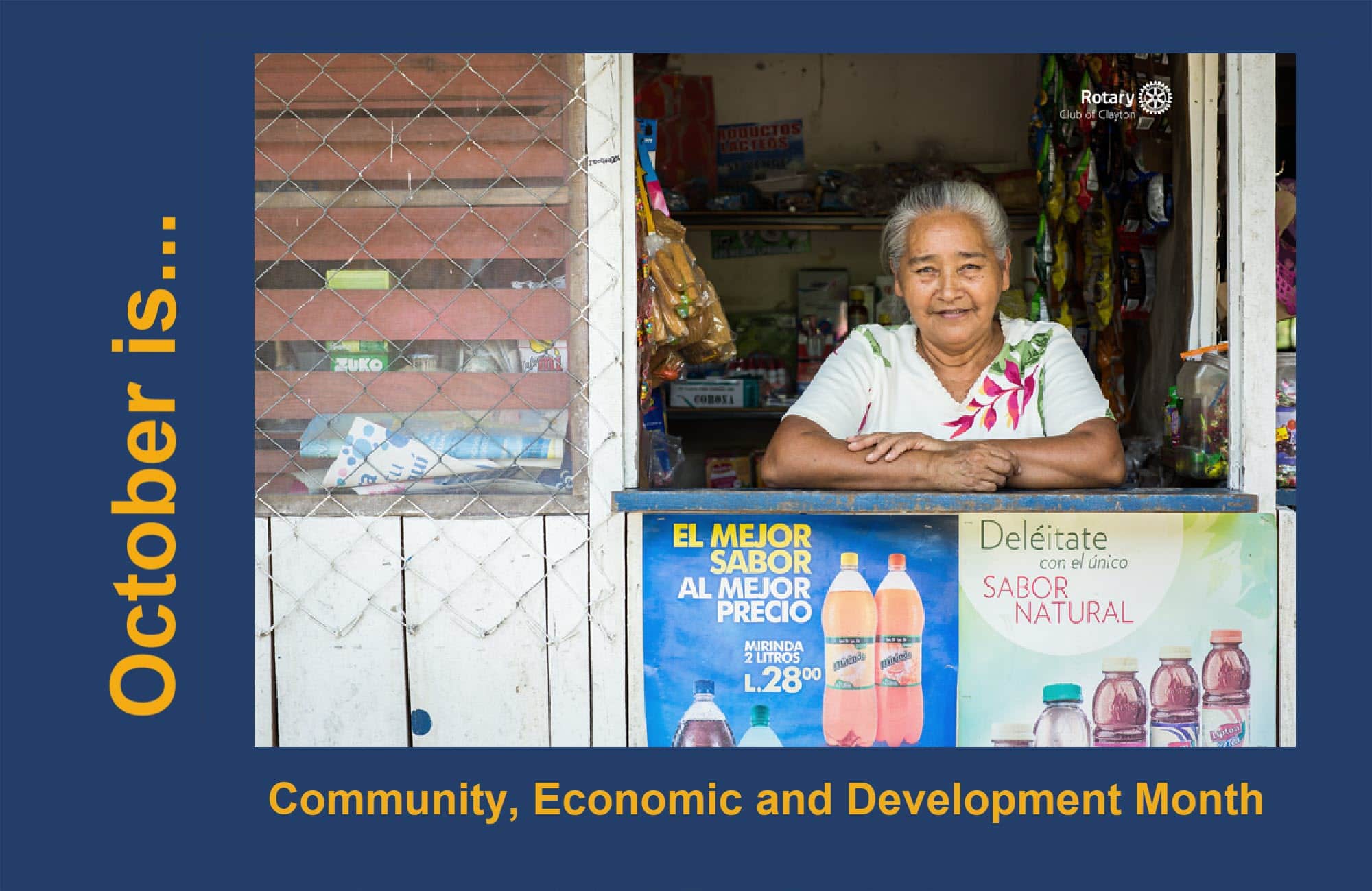 October is Community Economic and Development Month